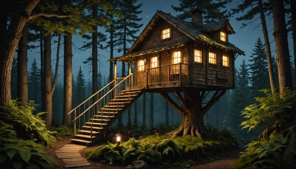 Comment passer une nuit dans une cabane perchee ?